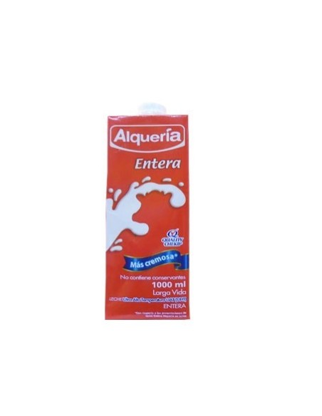 LECHE ENTERA CAJA ALQUERIA 1000 ML
