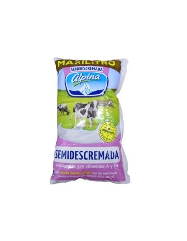 LECHE SEMIDESCREMANDA ALPINA 1.1 LT