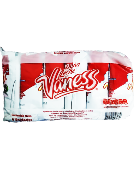 LECHE VANESS ENTERA 6 UND
