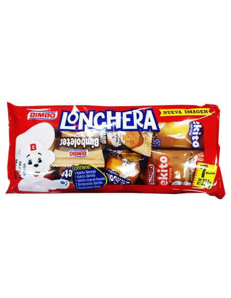 LONCHERA BIMBO 7 PIEZAS  194 G