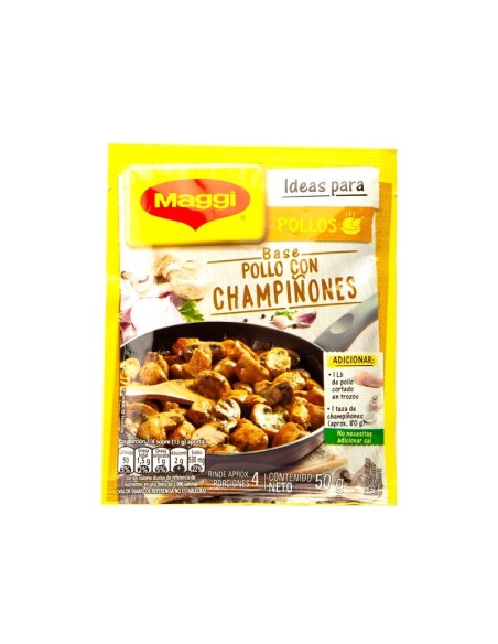 MAGGI BASE POLLO CON CHAMPIÑONES 50