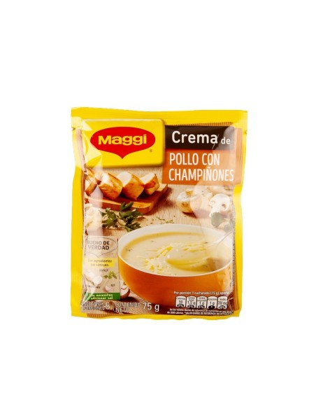 MAGGI CREMA POLLO CHAMPIÑONES SOBRE