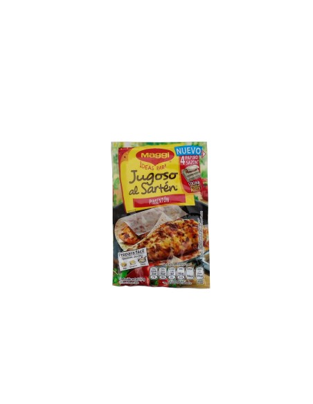 MAGGI JUGOSO AL SARTEN SOBRE