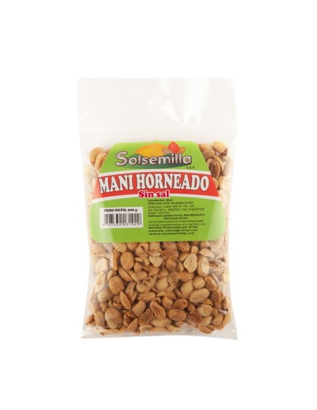 MANI HORNEADO SIN SAL200G