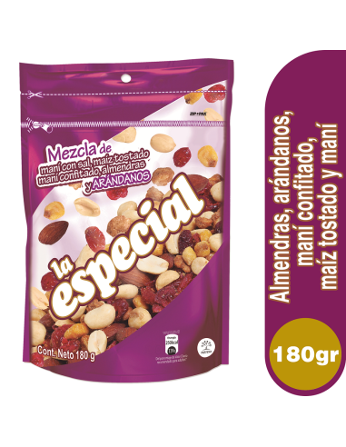 MANI LA ESPECIAL ARANDANOS 180 G