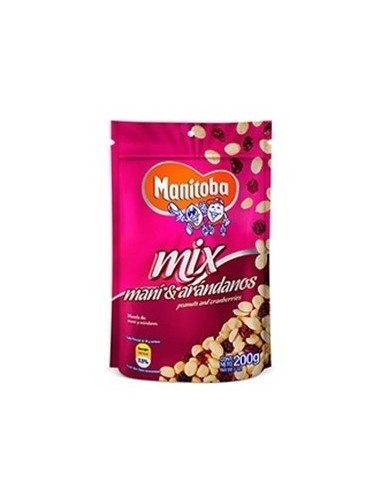 MANI MIX -ARANDANOS MANITOBA  200 G