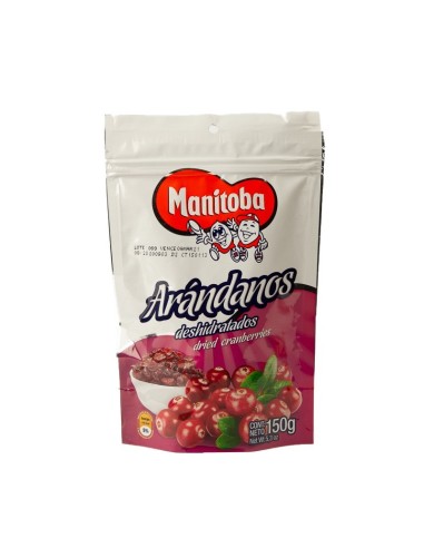 MANITOBA ARANDANOS DESHIDRATYADOS 150 GR