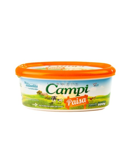 MARGARINA CAMPI PAISA 500  G