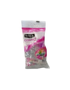 MAQUINA DE AFEITAR SCHICK EXACTA/ROSADA