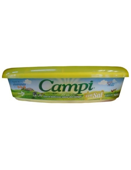 MARGARINA  CON SAL CAMPI 125 G