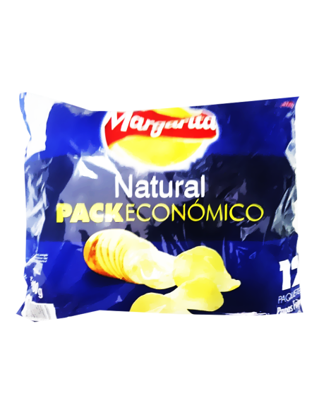 MARGARITA PAPA  NATURAL 12 UNIDADES