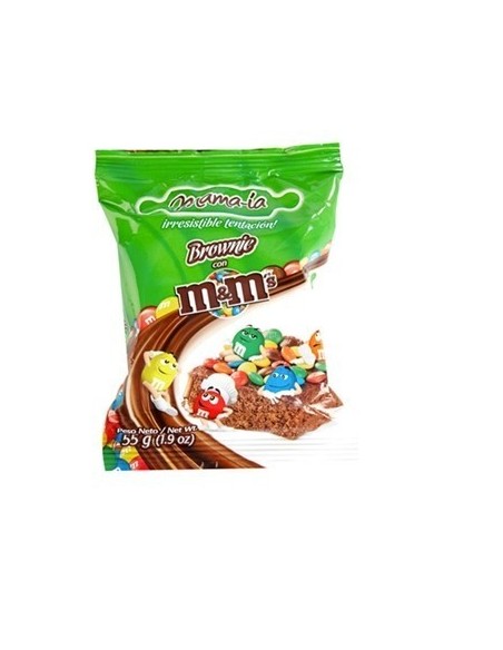 MINI BROWNIE M&M MAMA-IA  10 UNIDAD 180G