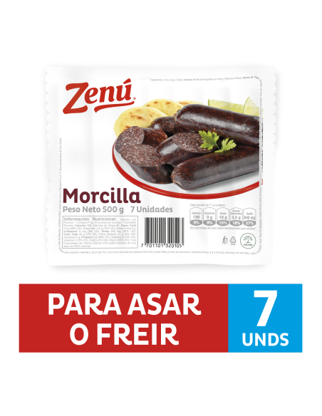 MORCILLA SELECCIONADA ZENU