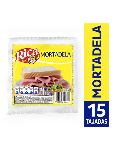 MORTADELA RICA  250 G