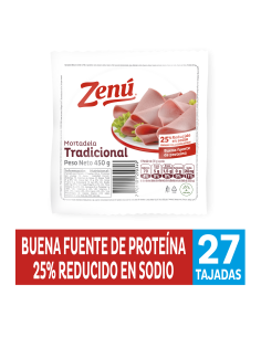 MORTADELA ZENU 450 G 2