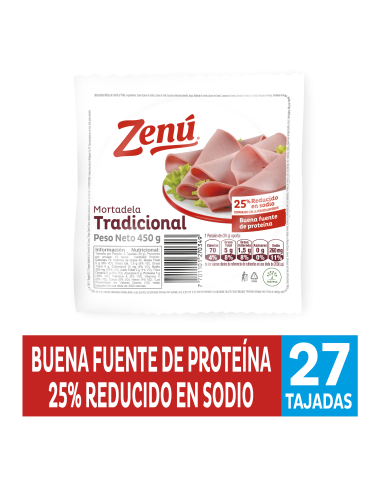 MORTADELA ZENU 450 G