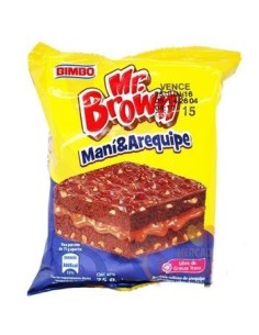 BROWNIE AREQUIPE 65 G BIMBO