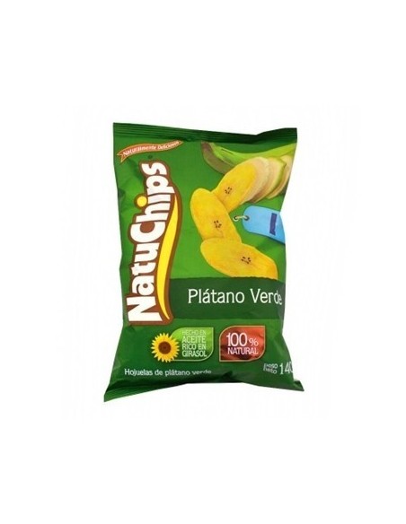 NATUCHIPS PLATANO VERDE 135 G