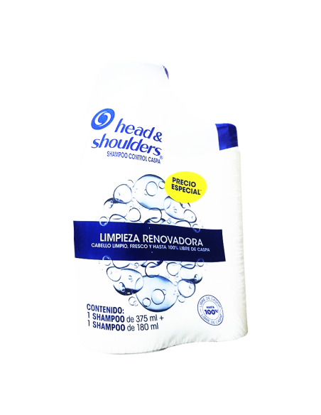 SHAMPOO HYS OFERTA 375+180