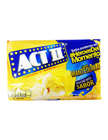 PALOMITAS ACT II MANTEQUILLA PALOMITAS ACT II MANTEQUILLA