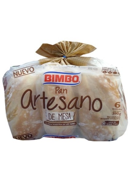 PAN ARTESANO DE MESA BIMBO 390 G