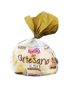 PAN ARTESANO DE MESA BIMBO 390 G 2
