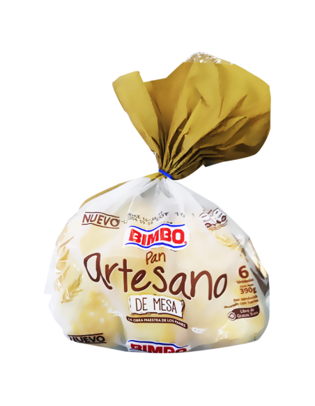 PAN ARTESANO DE MESA BIMBO 390 G
