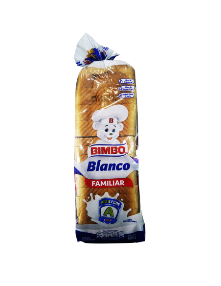 PAN BLANCO BIMBO 600 G
