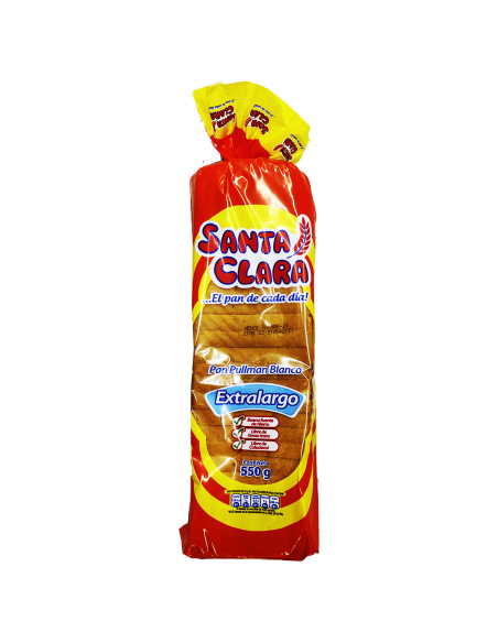 PAN BLANCO SANTA CLARA 550 G