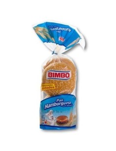 PAN HAMBURGUESA BIMBO 210 GM