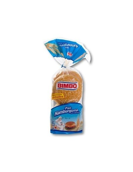 PAN HAMBURGUESA BIMBO 4 UN 210 G