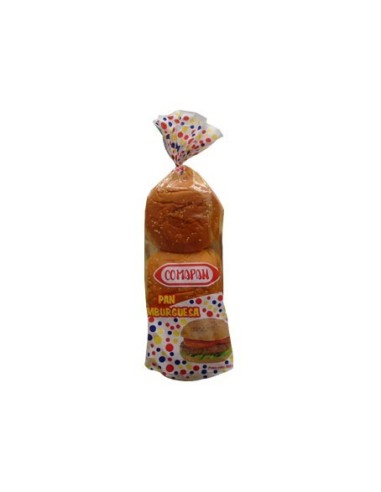 PAN HAMBURGUESA COMAPAN  6 UND 390GR
