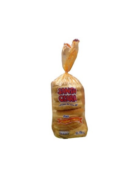 PAN HAMBURGUESA SANTA CLARA 400 G