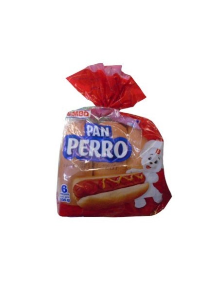 PAN PERRO BIMBO 6 UN 205 GR