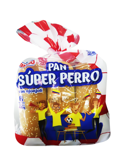 PAN SUPER  PERRO  405G