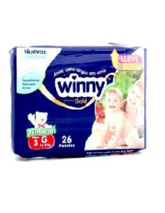 PAÑALES WINNY GOLD ETP 5 30UN