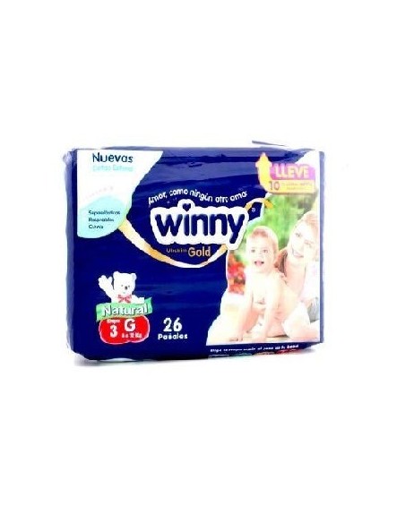 PAÑALES WINNY GOLD ETP 5 30UN