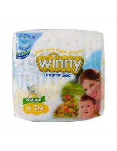 PAÑALES WINNY SEC ET 2  16 UND