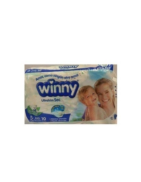 PAÑALES WINNY ULTRATRIM ET 5 16 UND