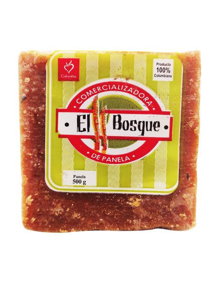 PANELA EL BOSQUE CUADRO 500G APROX