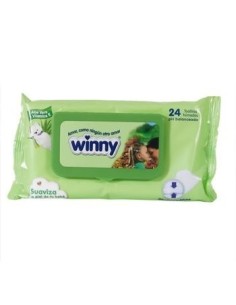 PAÑITOS ALOE Y VIT - E WINNY  24 UND