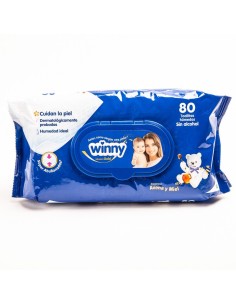 PAÑITOS AVENA MIEL WINNY  80 UND