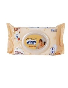 PAÑITOS AVENA MIEL WINNY 40 UND