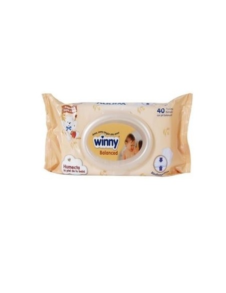 PAÑITOS AVENA MIEL WINNY 40 UND