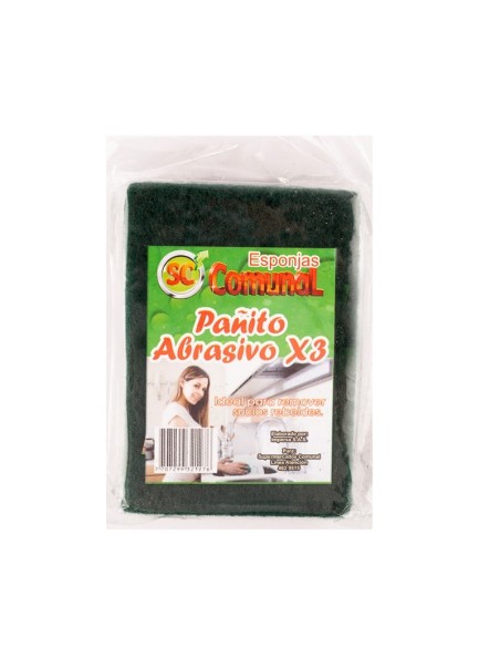 PAÑO ABRASIVO 3 UN