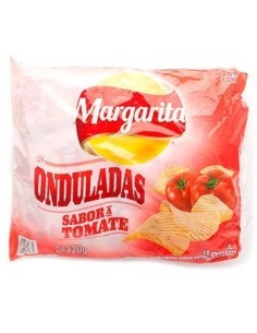PAPA MARGARITA ONDULADAS TOMATE  10 UN