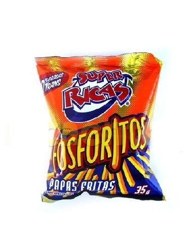 SUPER RICAS PAPA FOSFORITO 35 G