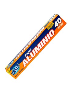 PAPEL ALUMINIO ZEUX 40 MT