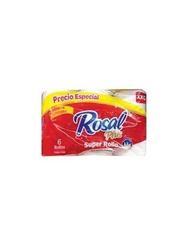 PAPEL HIGIENICO EL ROSAL XXG  6 UND