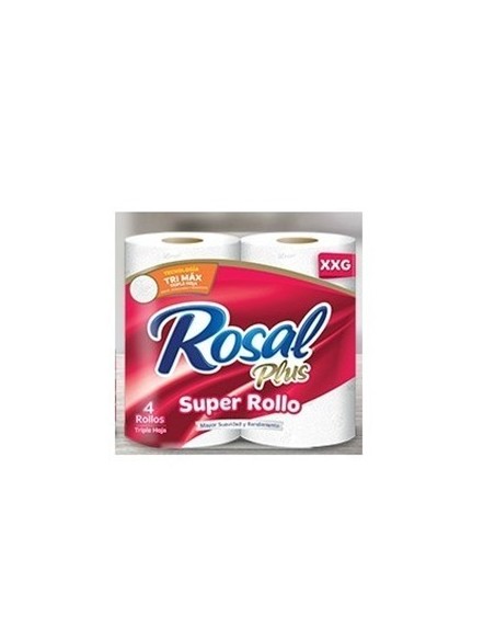 PAPEL HIGIENICO EL ROSAL XXG 4 UND